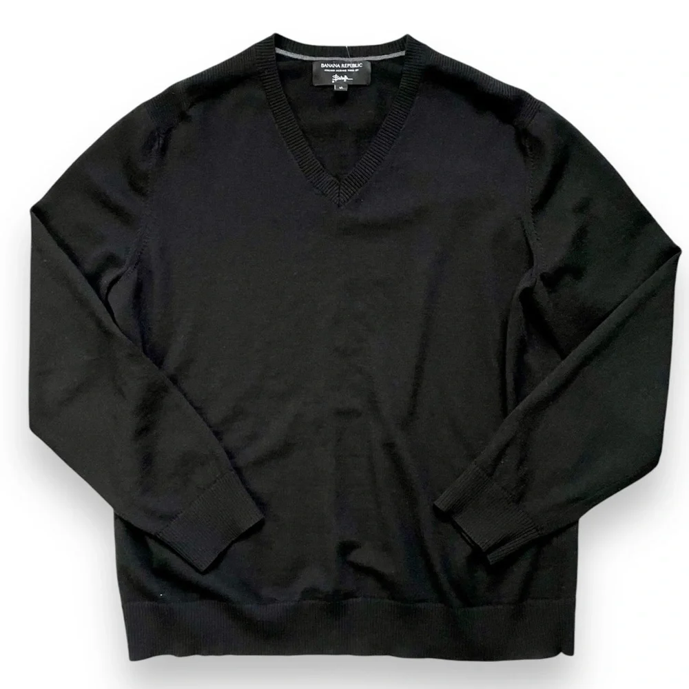 Banana Republic Cento Italian Baruffa Merino Wool Sweater